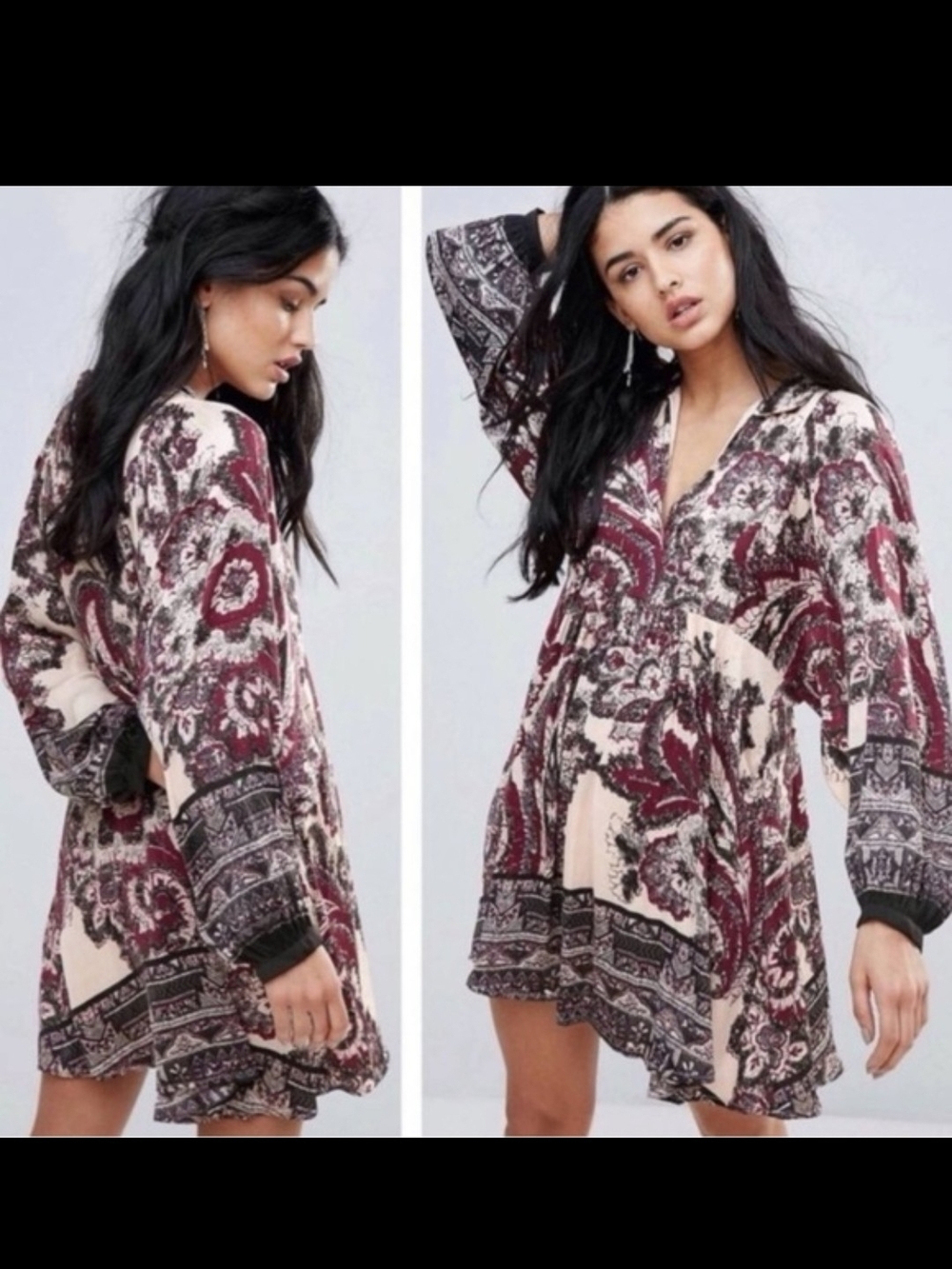 Free People Say You Love Me Mini Dress